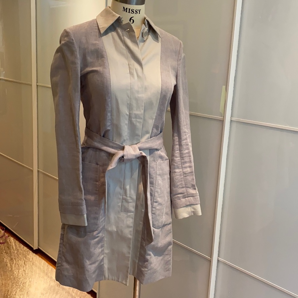 NWT Armani Exchange Linen Two-tone Jacket